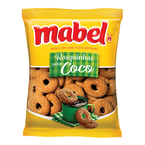 Biscoito Rosquinha de Coco 300g - Mabel