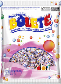 Thumbnail for Bala Chiclete Bolete 400g - Dori