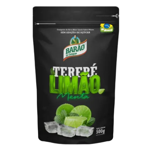 Erva Terere Menta e Limão 500g - Barão