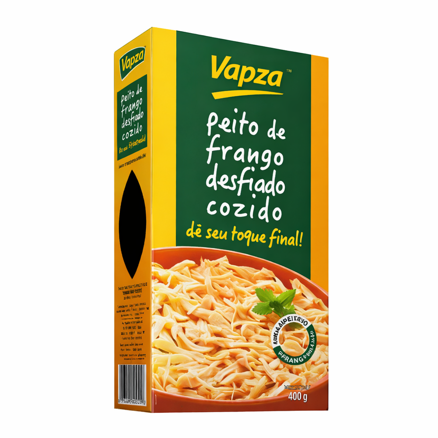 Frango Desfiado 400g - Vapza