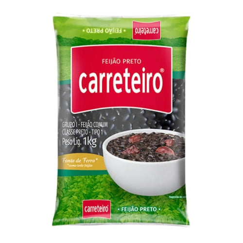 Feijao Preto 1kg - Carreteiro
