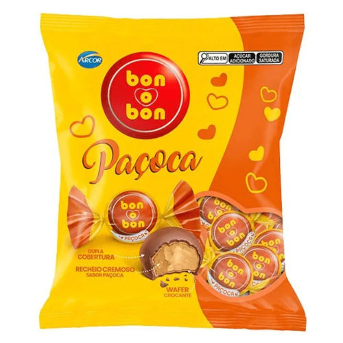Pacote de Bombom Paçoca 750g - Arcor