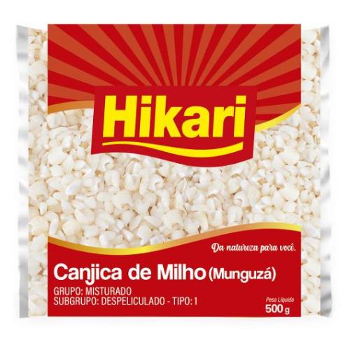 Canjica Branca 500g - Hikari