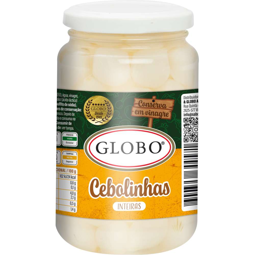 Cebolinha Conserva 350g - Globo