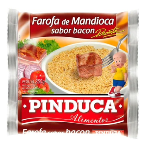 Farofa Pronta Sabor Bacon 250g - Pinduca