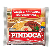 Thumbnail for Farofa Pronta Sabor Carne Seca 250g - Pinduca