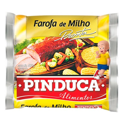 Farofa de Milho 400g - Pinduca