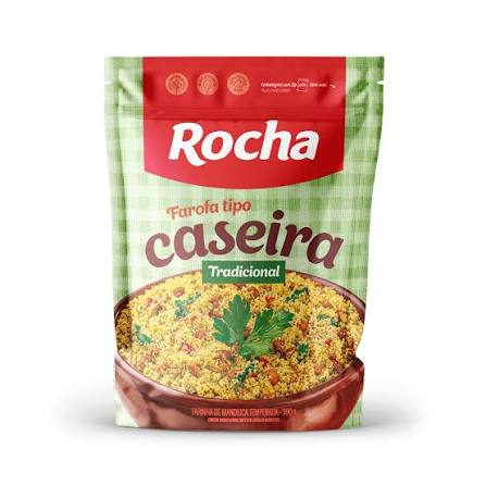 Farofa Mandioca Tradicional 300g - Rocha