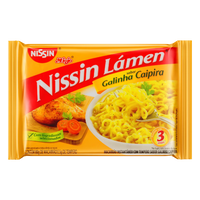 Thumbnail for Macarrão Instantâneo Galinha Caipira 85g - Nissin