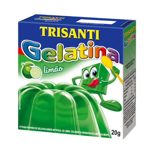 Gelatina de Limão 20g - Trisanti