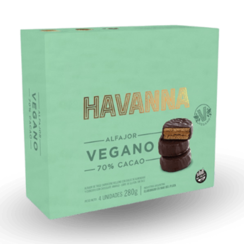 Alfajores Veganos - Caixa com 4 unidades - Havanna