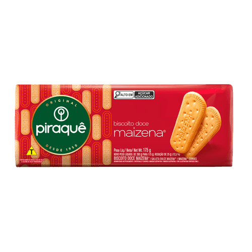 Biscoito de Maizena 175g - Piraquê
