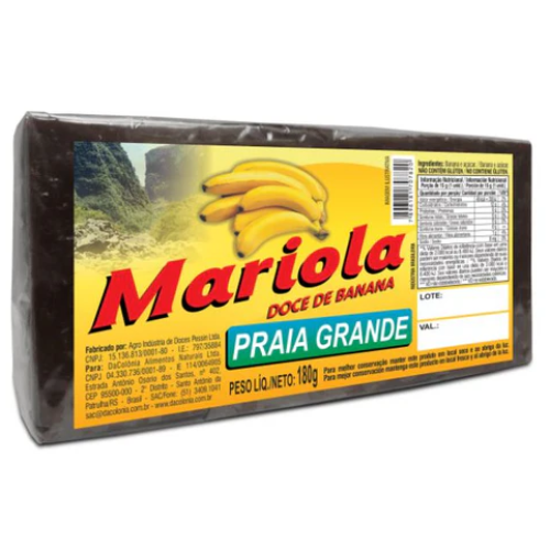 Doce de Banana Mariola 300g - Da Colônia