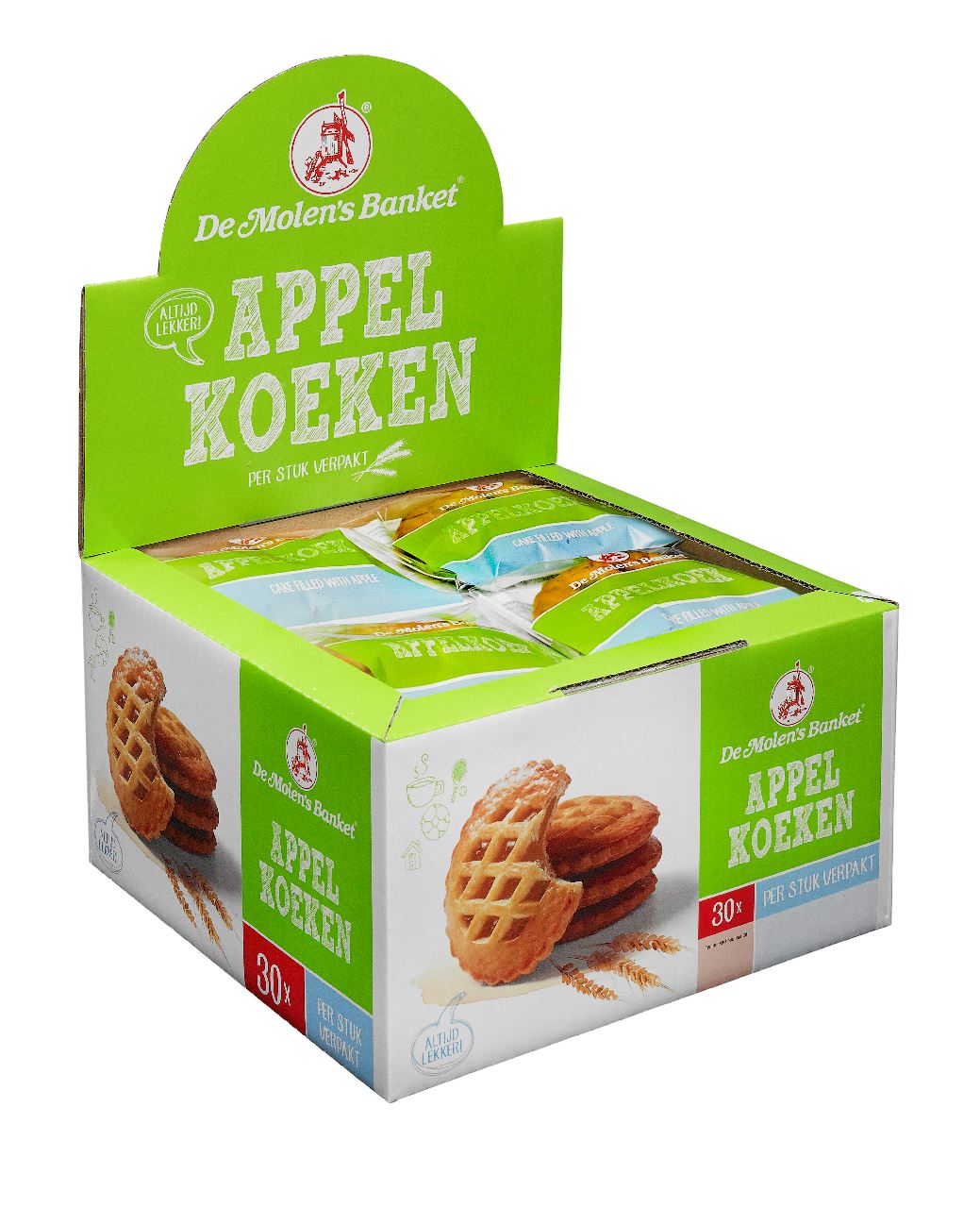 De Molen's Banquet Apple Cake 30 x 50 g