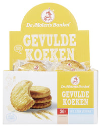 Thumbnail for De Molen's Pastry Filled cookie 30 x 50 g