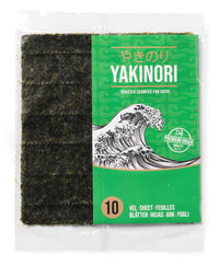 Thumbnail for Yama Yakisushinori gold seaweed sheets for sushi 28 grams