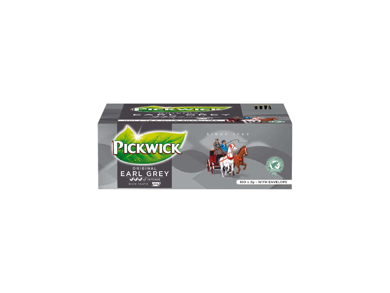 Pickwick Earl Gray Tea Blend Utz 100 x 2 g