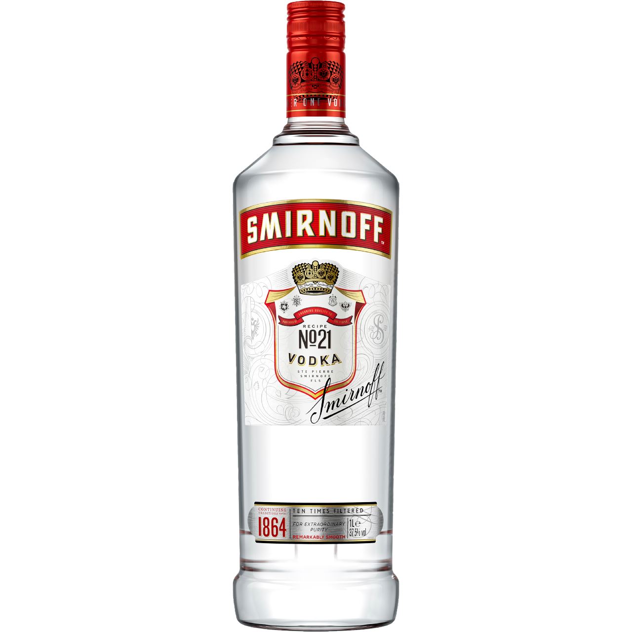Smirnoff Vodka no. 21 1 l 37.5%