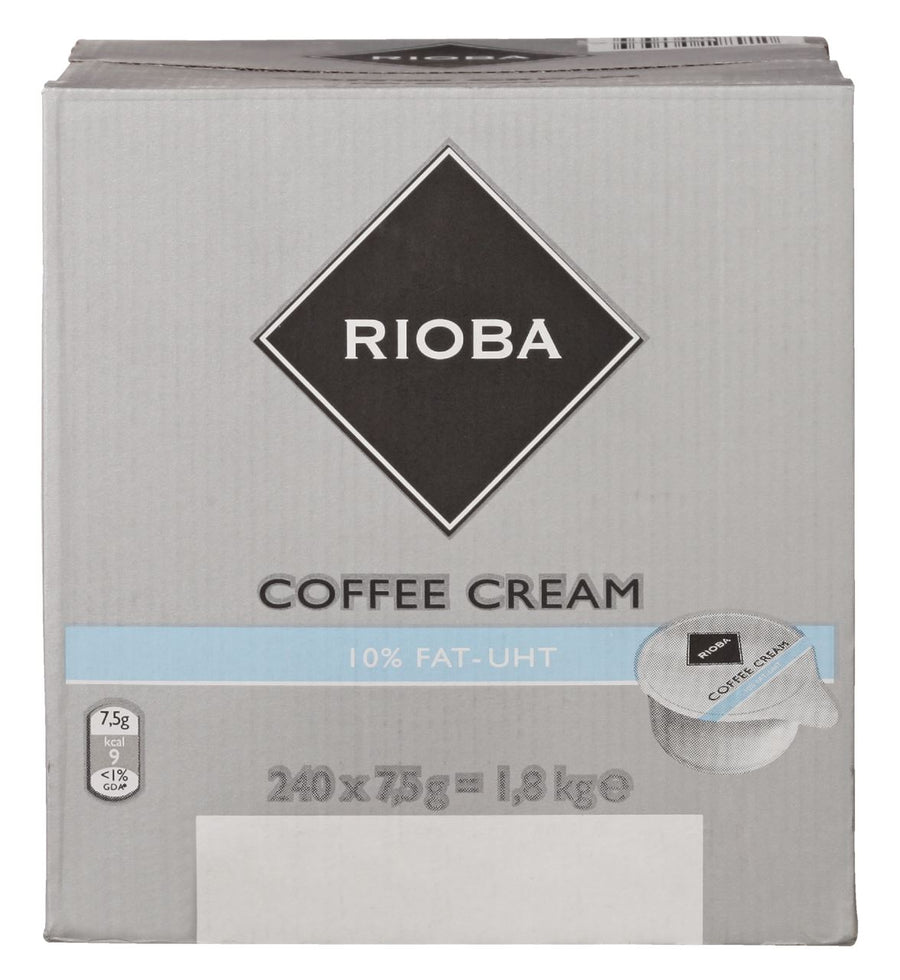 RIOBA Coffee cream 10% 240 x 7.5 grams