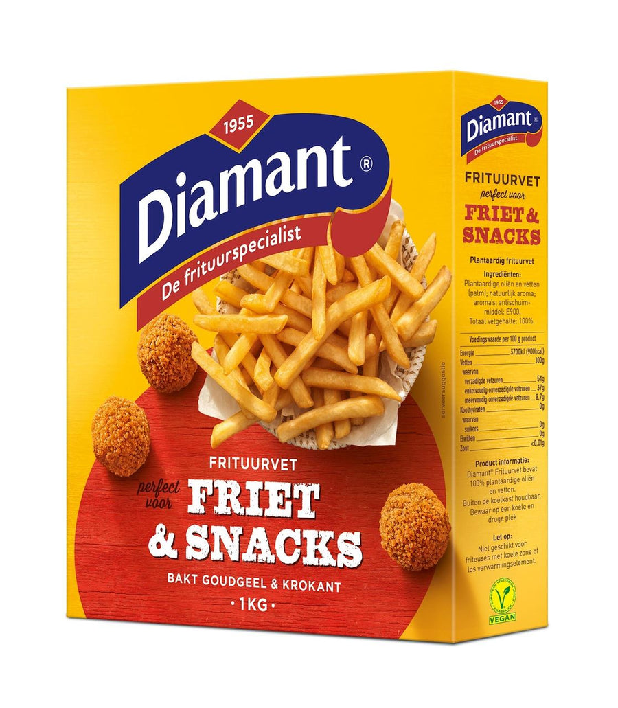 Diamant Original Fries & snacks solid 4 x 250 grams