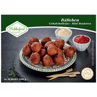 Thumbnail for Mekkafood Meatballs Halal 50 x 20 g