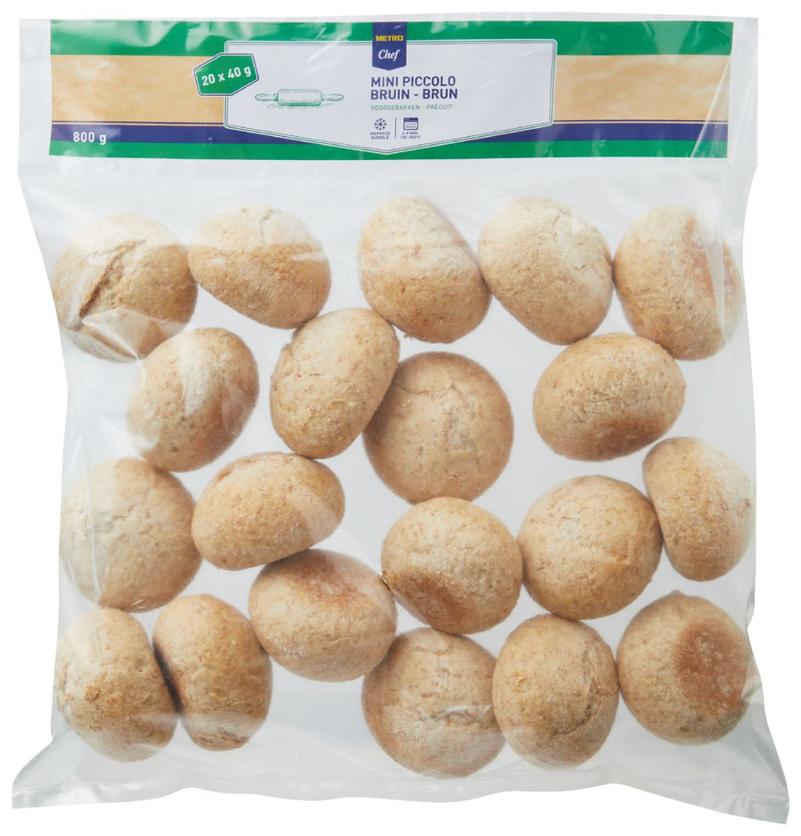 Mini piccolo brown 20 x 40 g