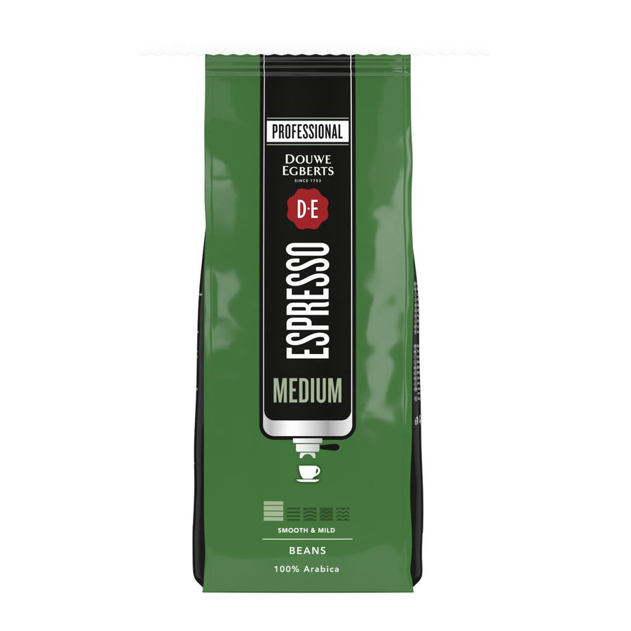 Douwe EGBERTS Espresso Coffee Beans Medium Roast Utz 1 kg