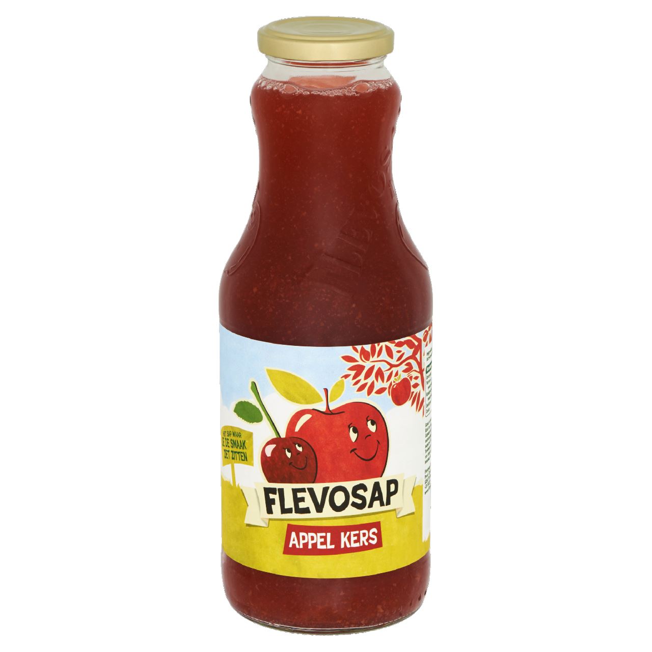 Flevosap Apple-Cherry bottle 1 l