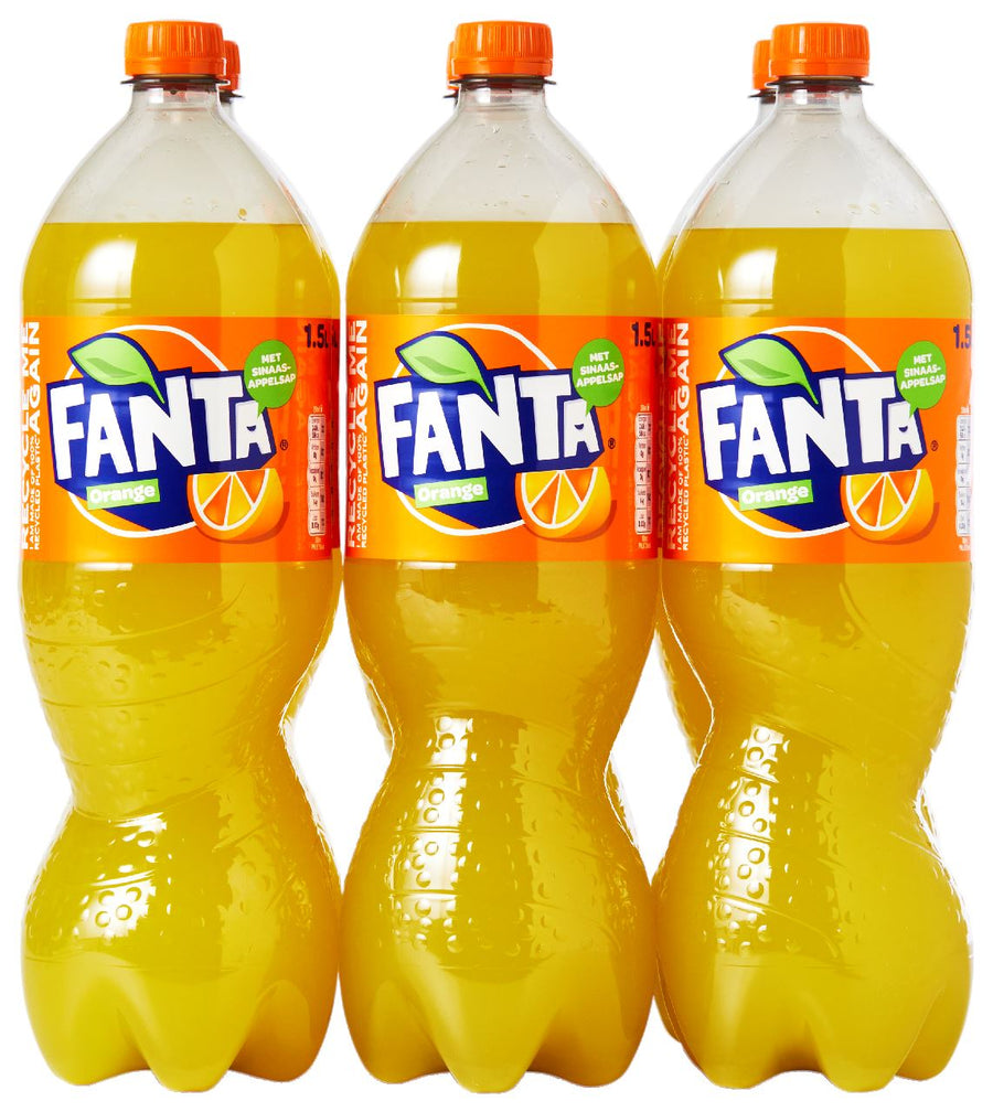 Fanta Orange Pet 6 x 1.5 l