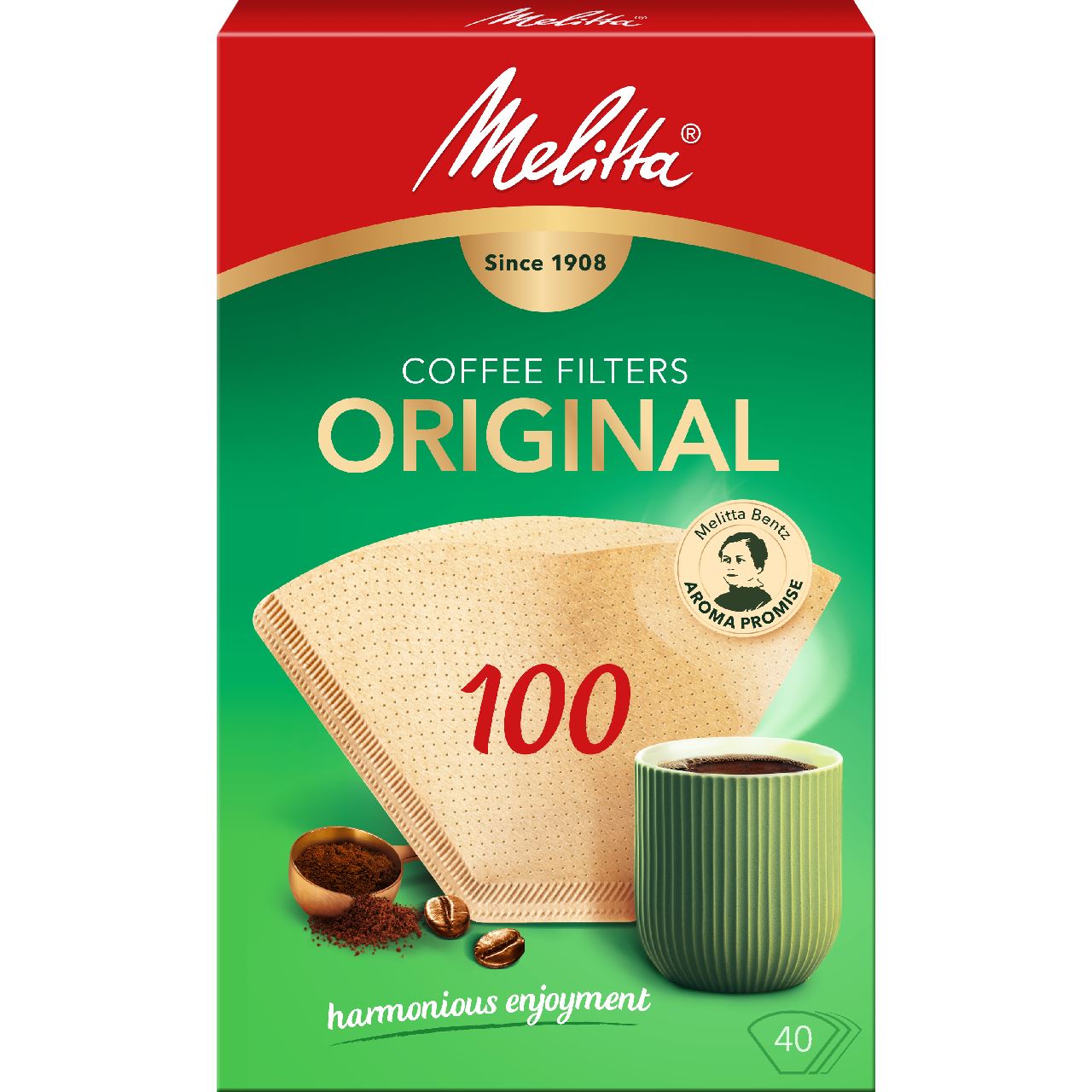 Melitta Filter Bags Original 100 40 Pieces 390 g