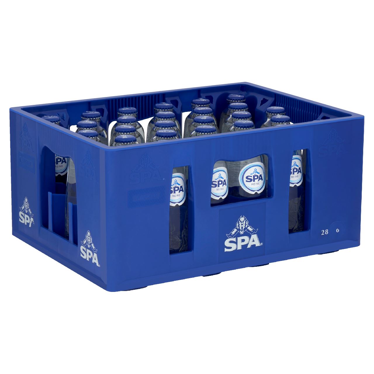 SPA Pure Natural Mineral Water Carbon-free glass 28 x 25 cl