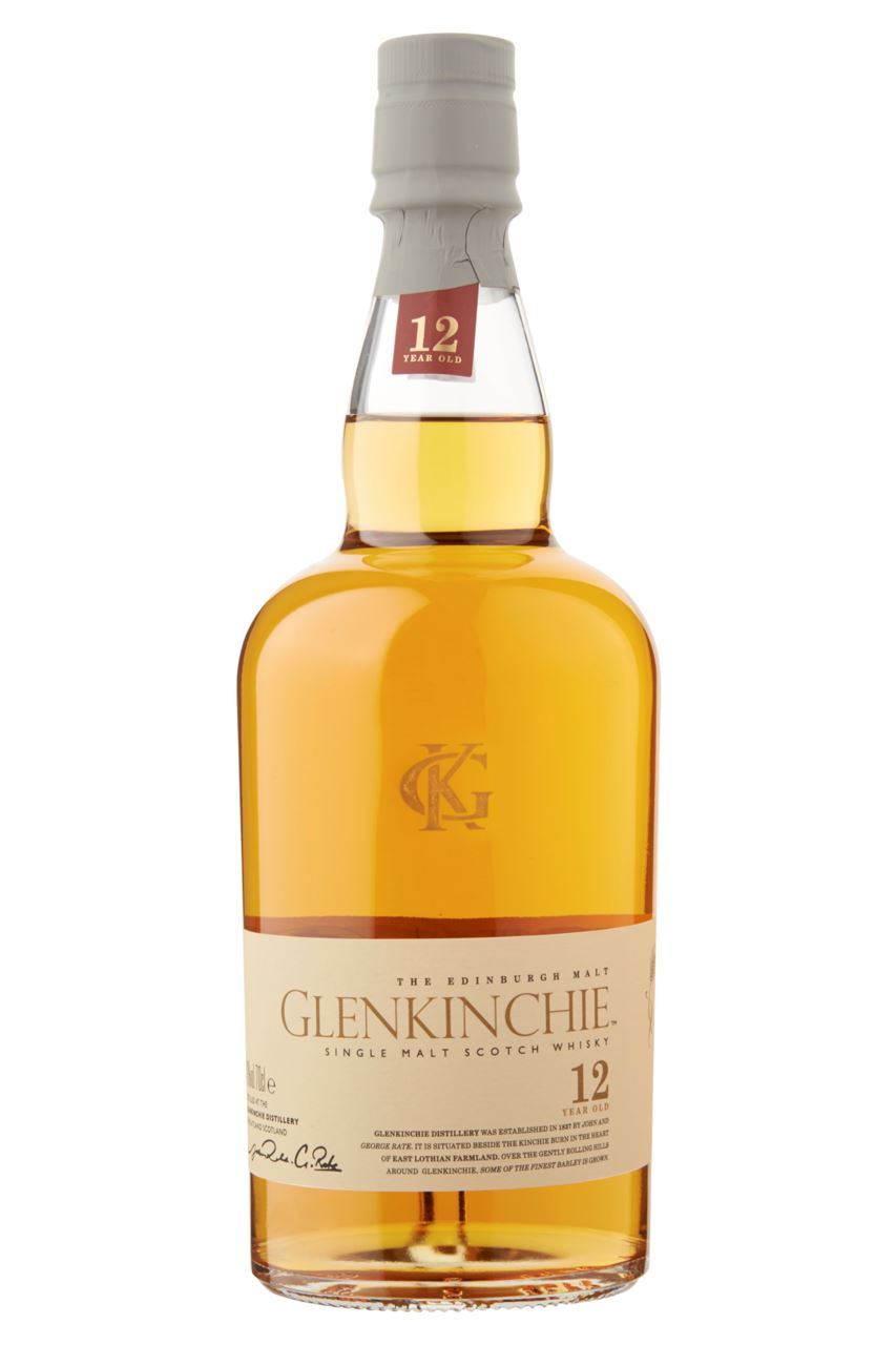 Glenkinchie 12Y Single Malt Scotch Whiskey 70 cl 43%