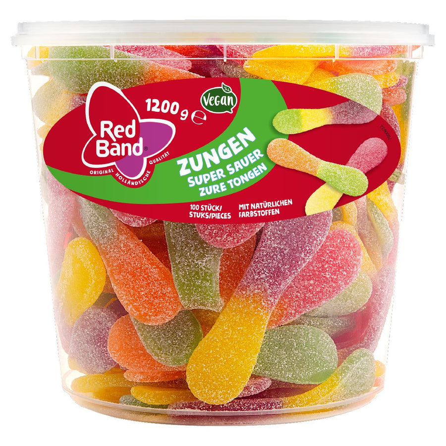 Red Band Sour soles 100 pieces 1.2 kg