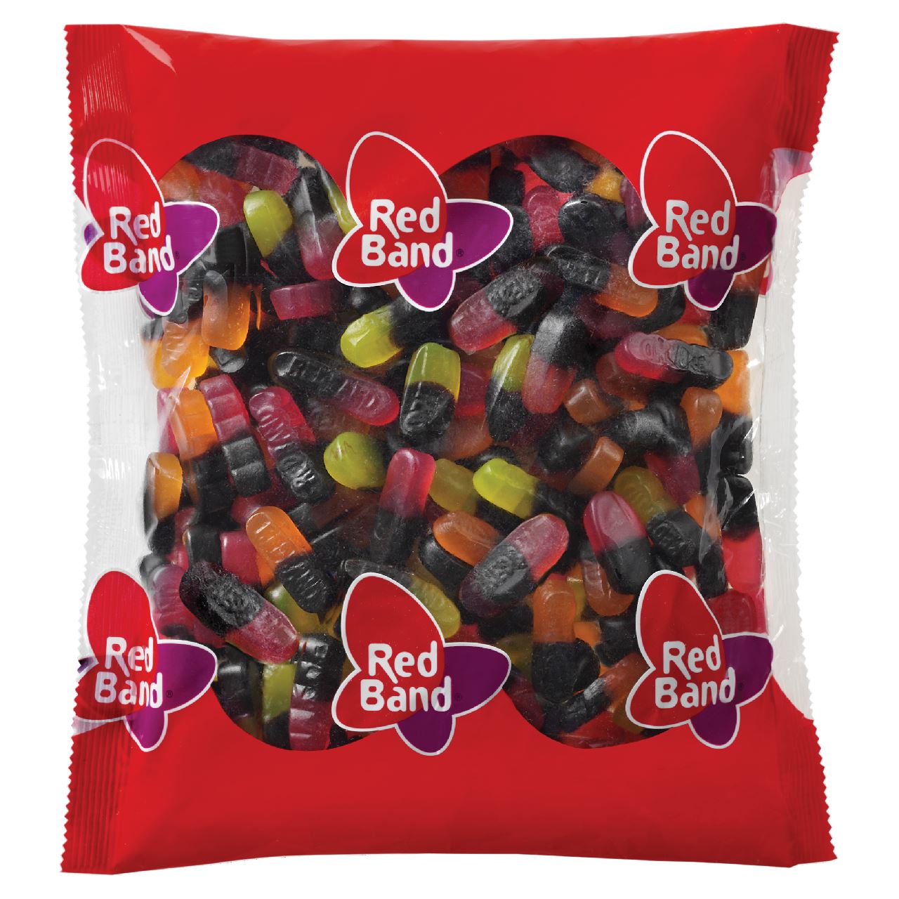 Red Band Licorice Fruit Duos 1 kg