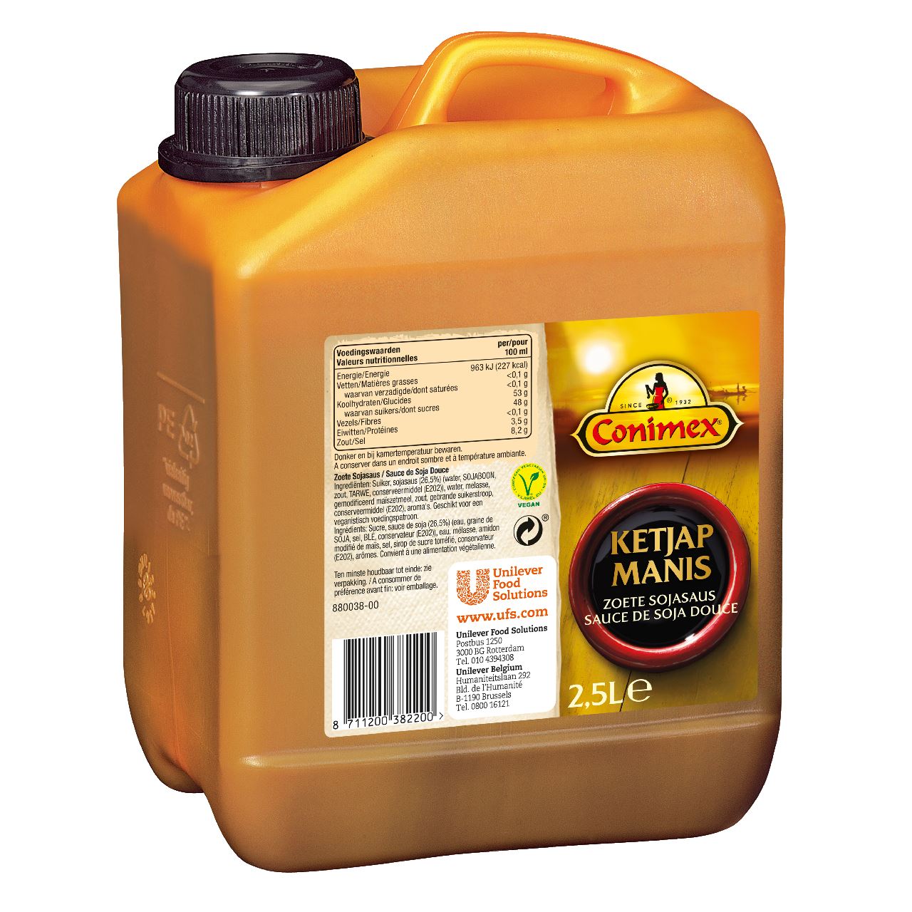 Conimex Ketjap Manis 2.5 liters