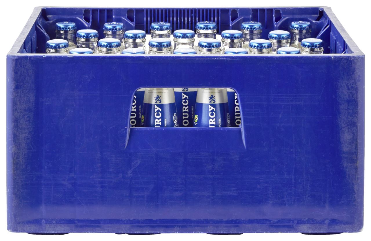 Sourcy Blue glass 28 x 20 cl