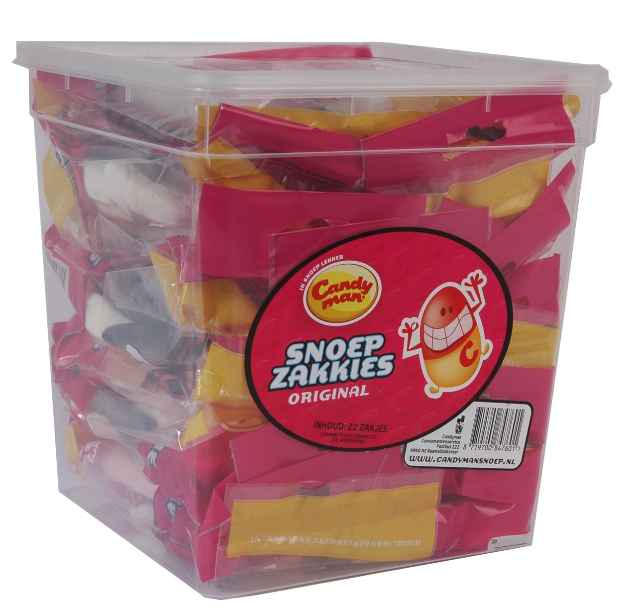 Candyman Candy Bag original 22 pieces 990 g