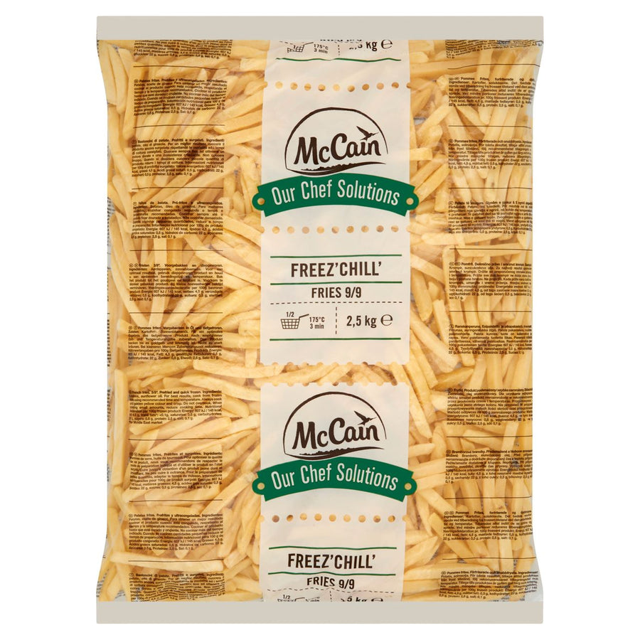 McCain Freez' Chill' Fries 9/9 2.5 kg