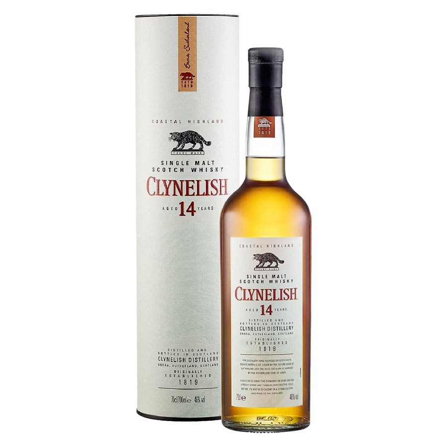 CLYNELISH 14 Years Single Malt Scotch Whiskey 70 cl 46%