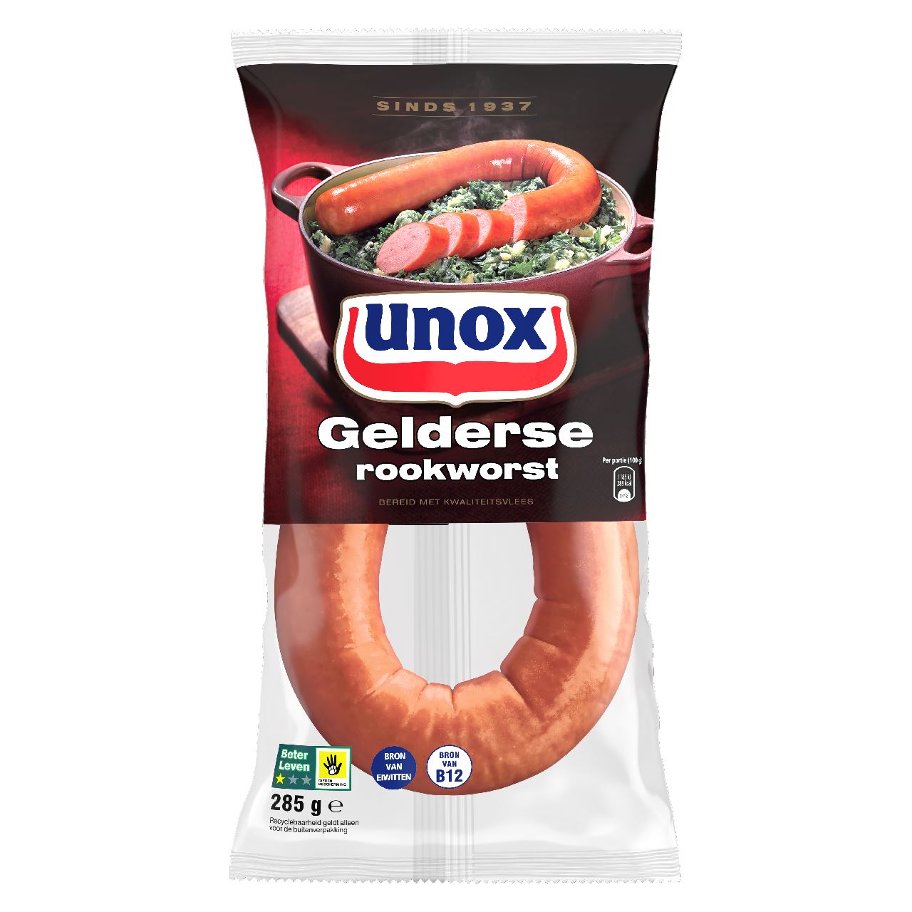 Unox Gelderse Smoked Sausage 285 g
