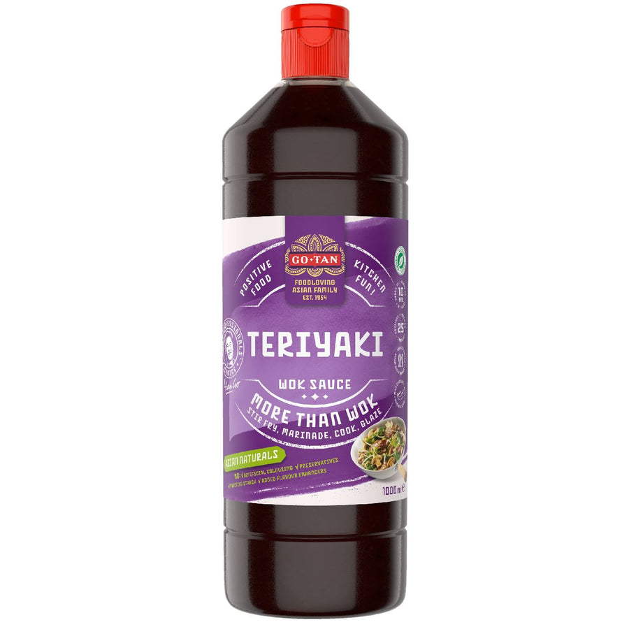 Go-Tan Asian Naturals Wok sauce Teriyaki Asian Naturals 1 l