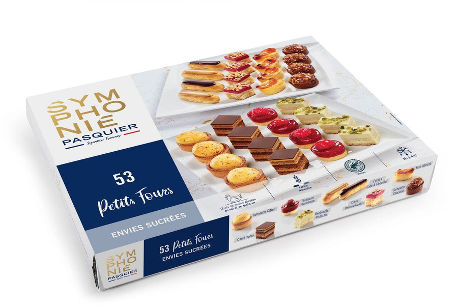 brioche Pasquier Symphonie Envies Sucrees 53 petits fours 735 g