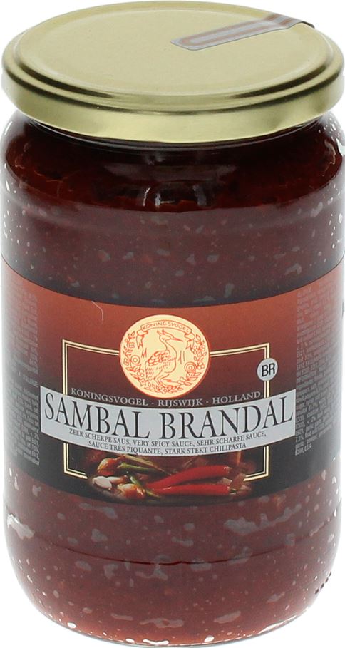 Koningsvogel Sambal brandal 750 grams