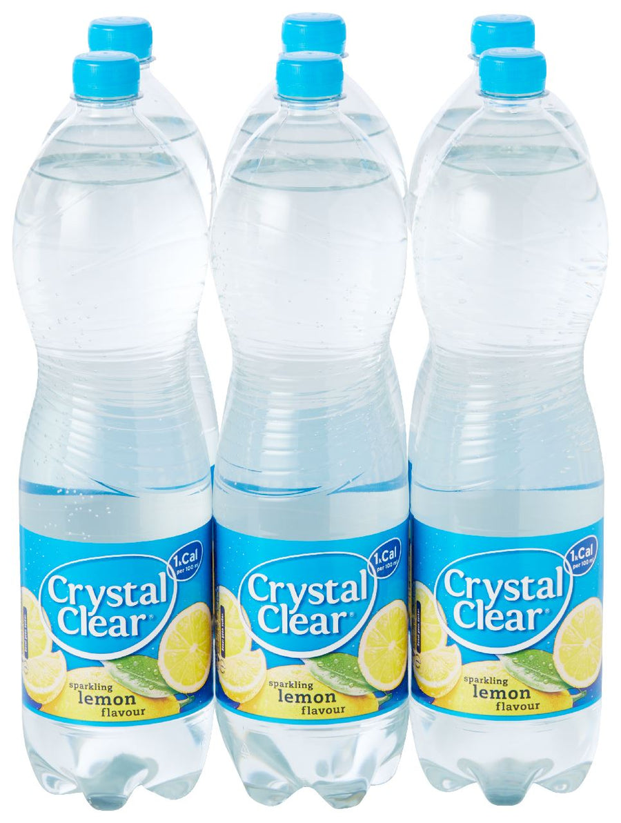 Crystal Clear Lemon PET 6 x 1.5 l