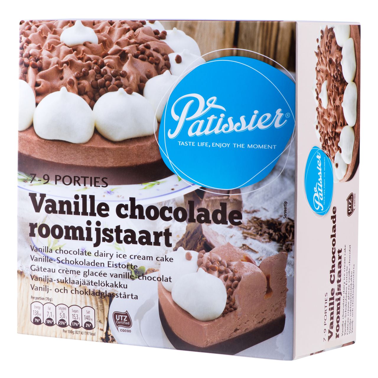Pâtissier Vanilla chocolate cake 1000ml