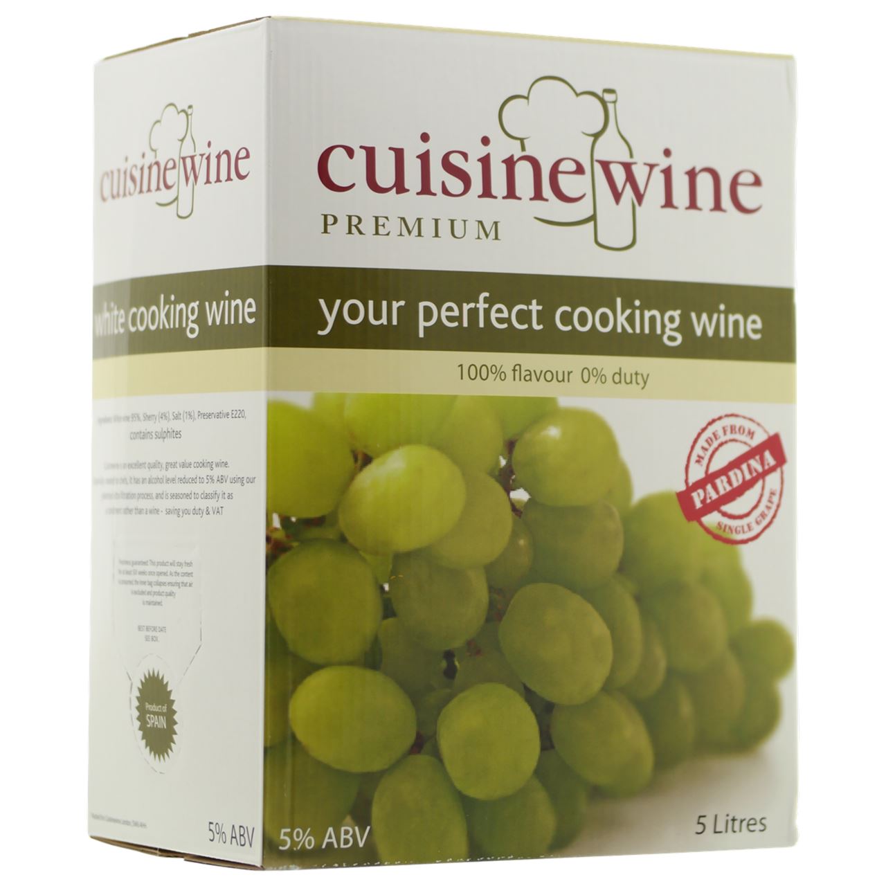 Cuisinewine White BIB 5 l