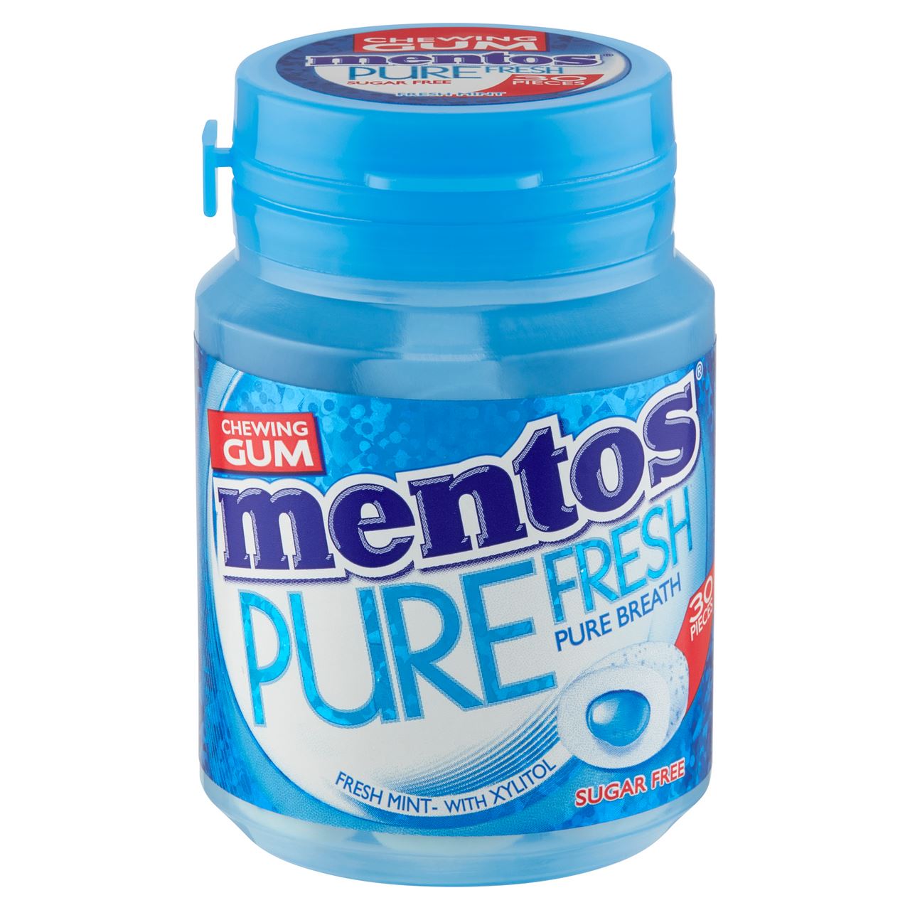 Mentos Chewing Gum Sugar Free Fresh Mint 6 x 60 g