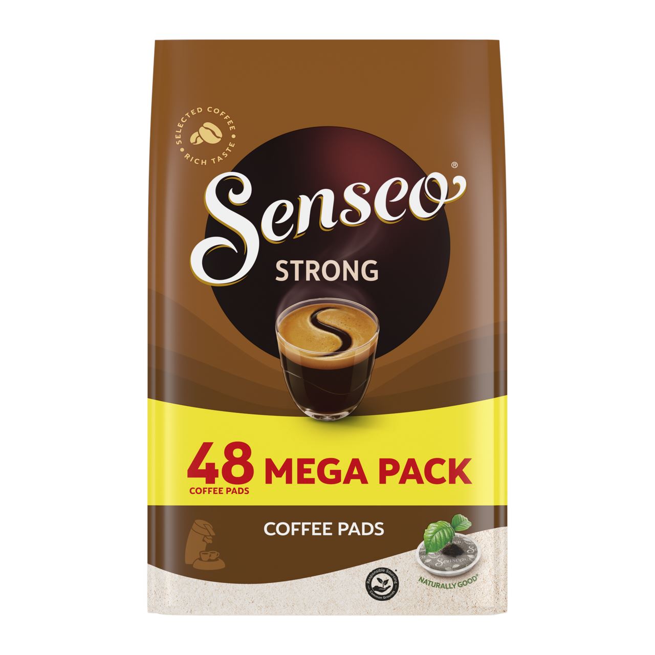 Senseo Strong Coffee Pads Mega Pack 48 pieces 333 g
