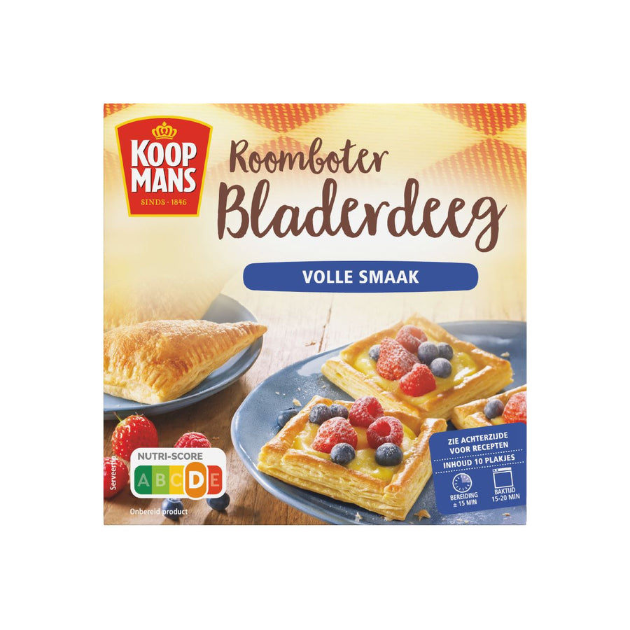 Dr. Oetker KOOPMANS Butter Puff Pastry 450 g