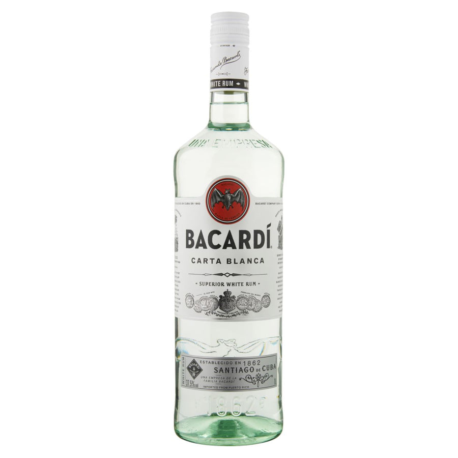 BACARDÍ CARTA BLANCA Rum 1 l 37.5%